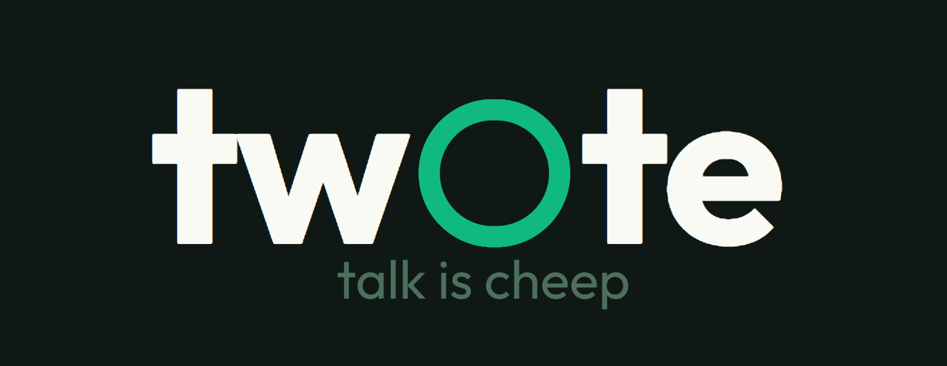 twOte, talk is cheep